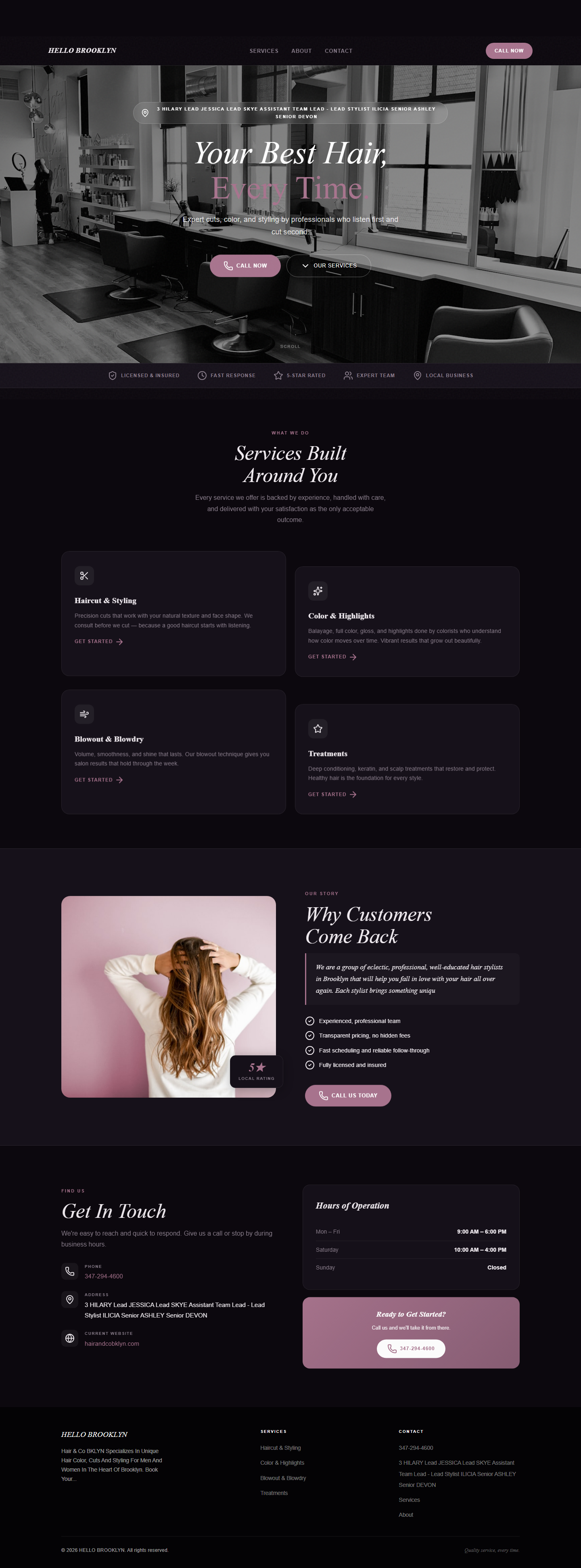Modern AI-powered website redesign by Positivity Tools
